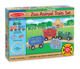 Melissa & Doug Zoo Animal Train Set 643