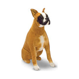 Melissa & Doug Giant Boxer - Lifelike Stuffed Animal Dog