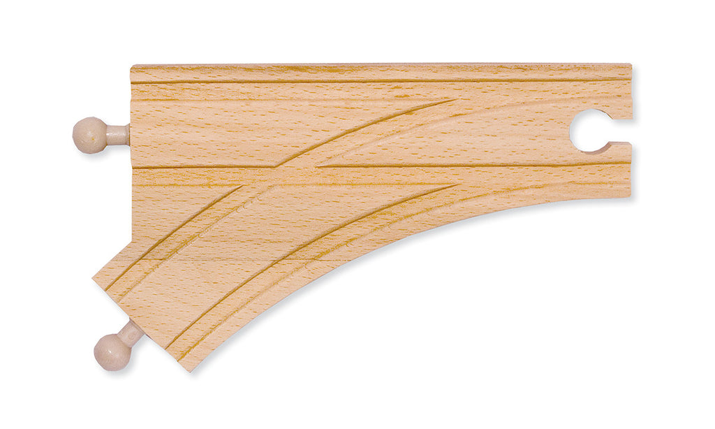 Melissa & Doug 6" Curved Switch Track-Male (6 pack)