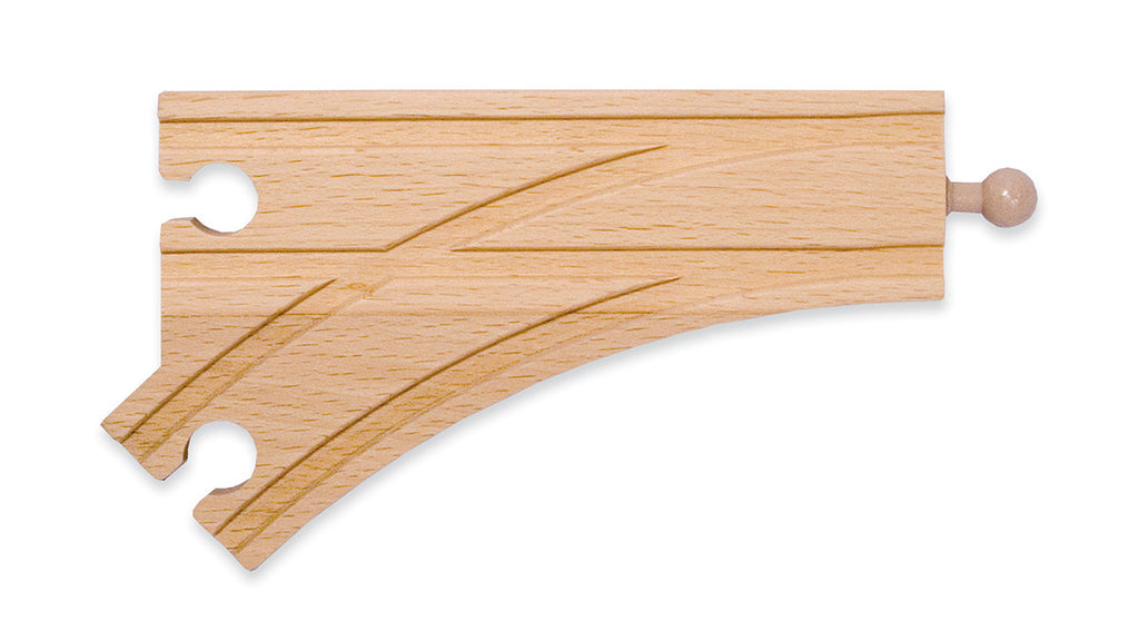 Melissa & Doug 6" Curved Switch Track-Female (6 pack) 696