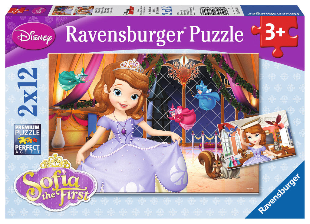 Ravensburger Junior™ Sofia the First: Princess Sofia (2 x 12 pc Puzzles) 7570