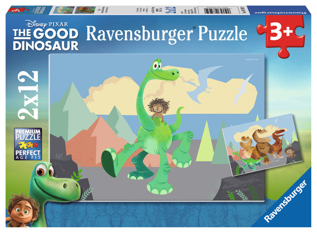 Ravensburger The Good Dinosaur™ Arlo & His Friends (2 x 12 pc Puzzle) 7595