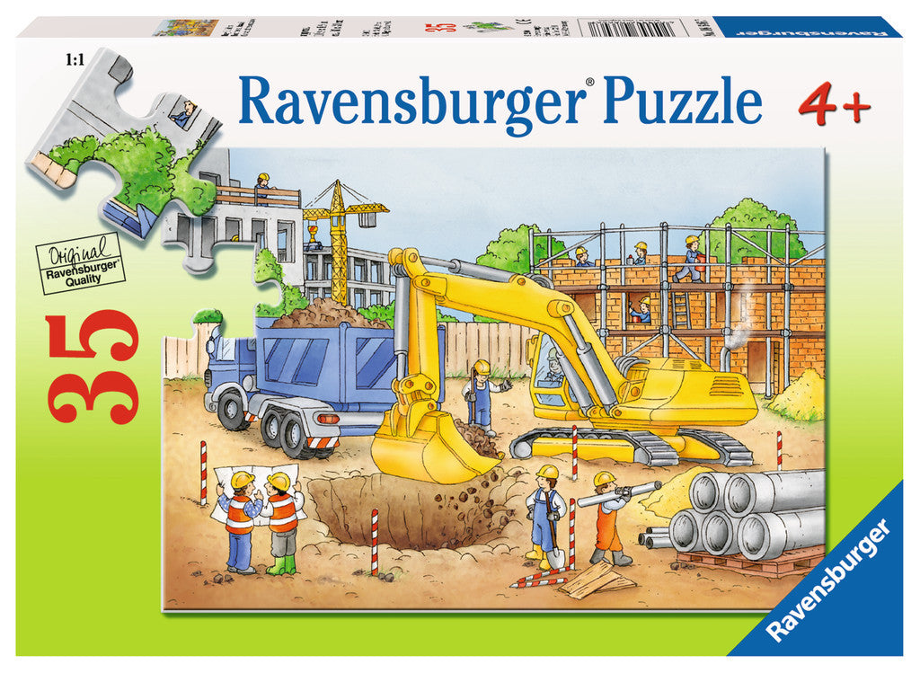 Ravensburger Children's Puzzles 35 pc Puzzles - Busy Builders 8646