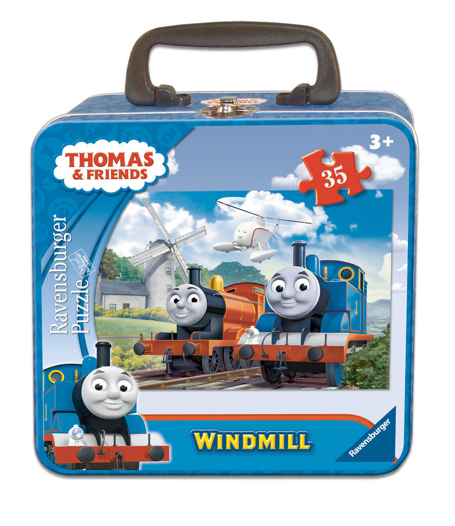 Ravensburger Thomas & Friends™ Thomas at the Windmill (35 pc Puzzle in a Tin) 08732