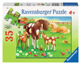 Ravensburger Children's Puzzles 35 pc Puzzles - Cute Horses 08746