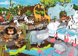 Ravensburger Children's Puzzles 35 pc Puzzles - Day at the Zoo 08778