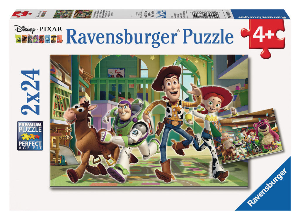 Ravensburger Disney Pixar: The Toys at Day Care (2 x 24-Piece) Puzzles in a Box