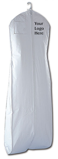 Merry Modes White Gusset Garment Bag 1201-g
