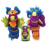 Melissa & Doug Make-Your-Own Fuzzy Monster Puppet Kit With Carrying Case (30pc)