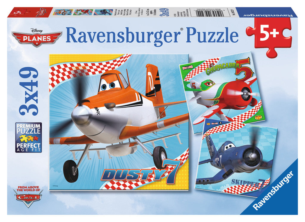 Ravensburger Planes™ Dusty and Friends (3 x 49 pc Puzzles) 9322