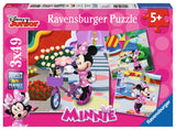 Ravensburger Junior™ Mickey & Minnie: Beautiful Minnie Mouse (3 x 49 pc Puzzles) 09359