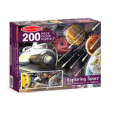 Melissa & Doug Exploring Space Jumbo Jigsaw Floor Puzzle 200pc