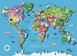 Ravensburger Children's Puzzles 60 pc Puzzles - World Map 09607