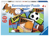 Ravensburger Children's Puzzles 60 pc Puzzles - Sports! Sports! Sports! 09622