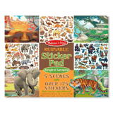 Melissa and Doug Reusable Sticker Activity Pad Jungle and Savanna Toy