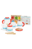 Melissa & Doug Wooden Steep & Serve Tea Set