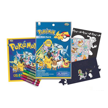 Pokemon Creative Fun Pack Art Craft Set