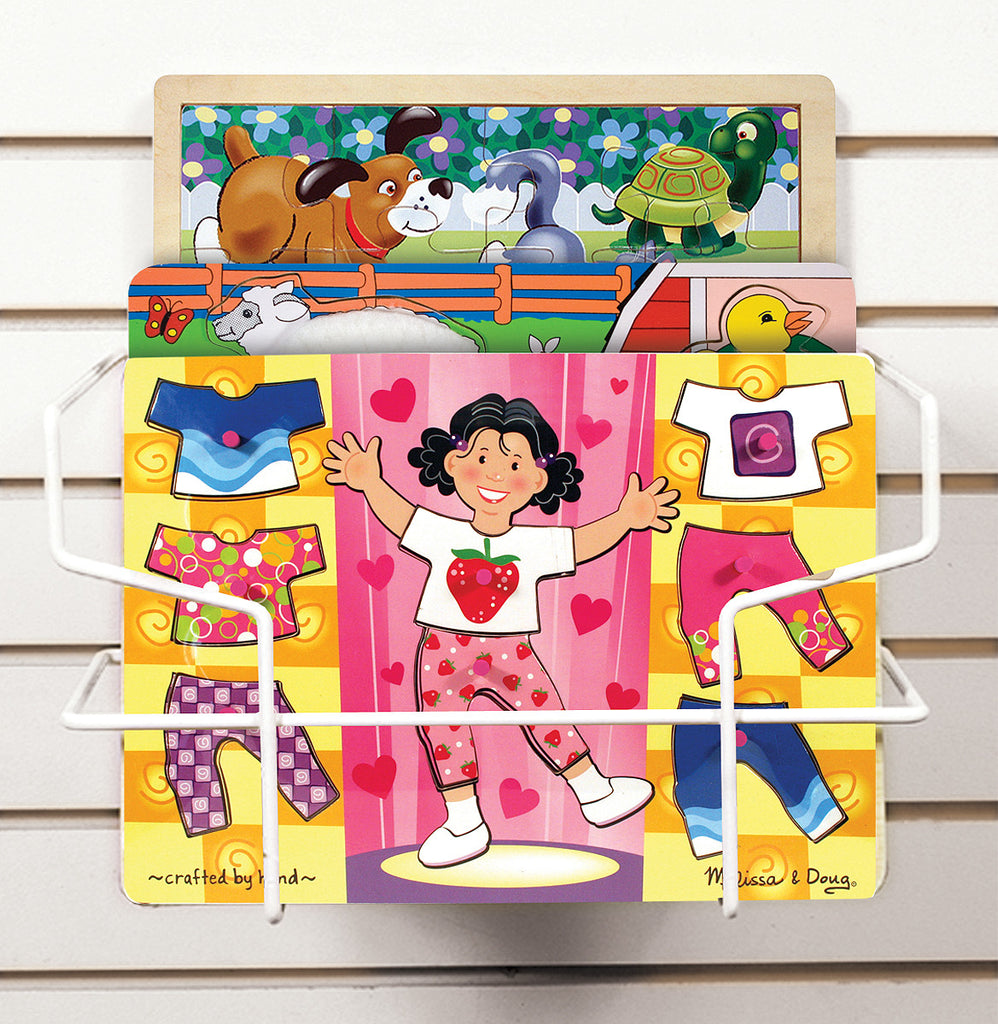 Melissa & Doug Small Slat Wall Basket 1000