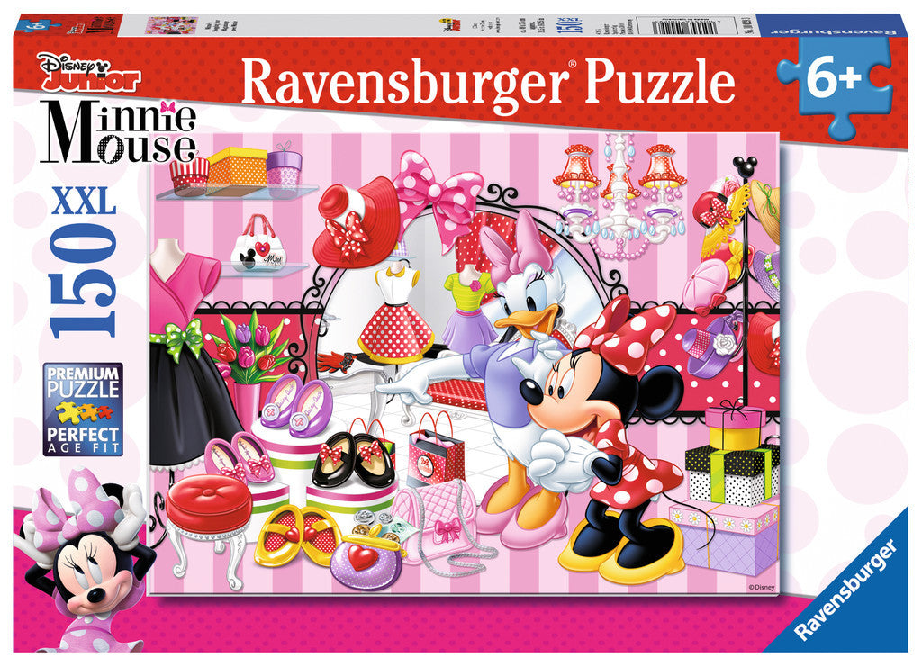 Ravensburger Junior™ Mickey & Minnie: Minnie's Shopping Tour (150 pc XXL Puzzle) 10029