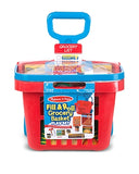 Melissa & Doug Fill & Roll Grocery Basket EA