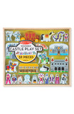 Melissa and Doug Wooden Castle and Kingdom Play Set with 32 Blocks