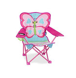 Melissa & Doug Sunny Patch Cutie Pie Butterfly Folding Lawn and Camping Chair
