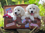 Ravensburger Children's Puzzles 100 pc Puzzles - Traveling Pups 10538