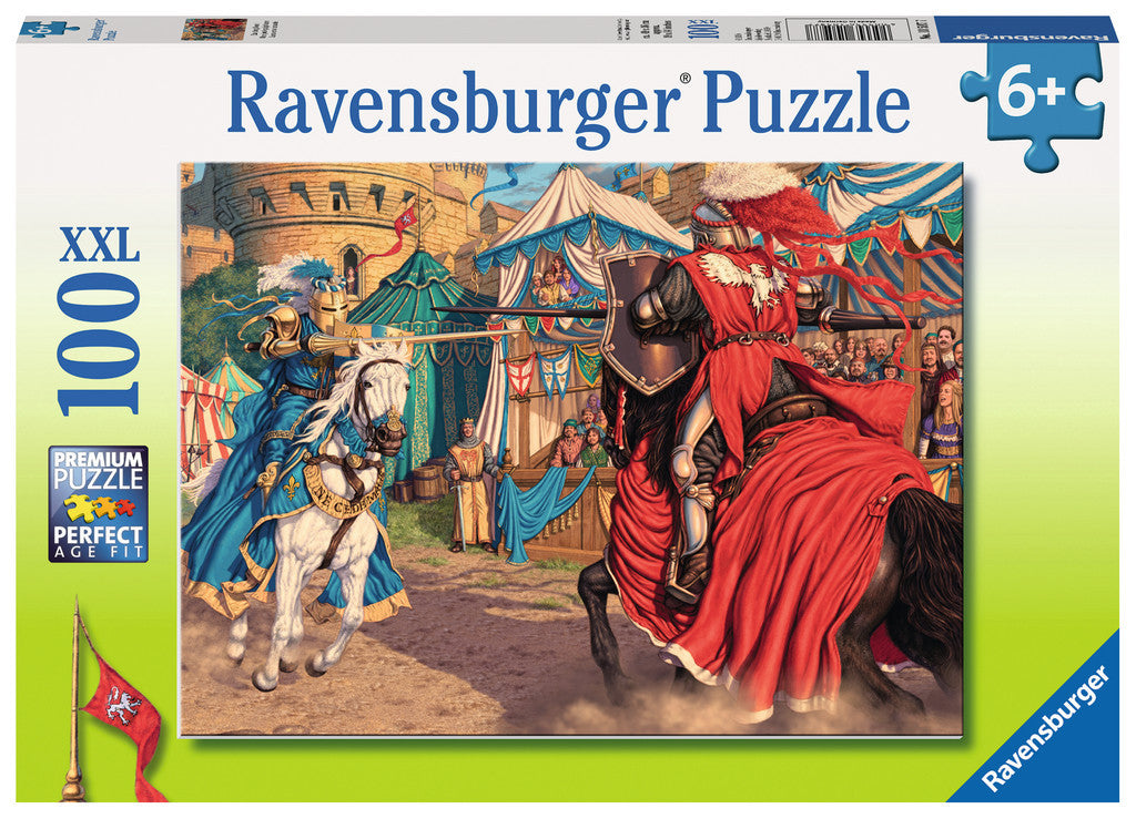 Ravensburger Children's Puzzles 100 pc Puzzles - Exciting Joust 10597
