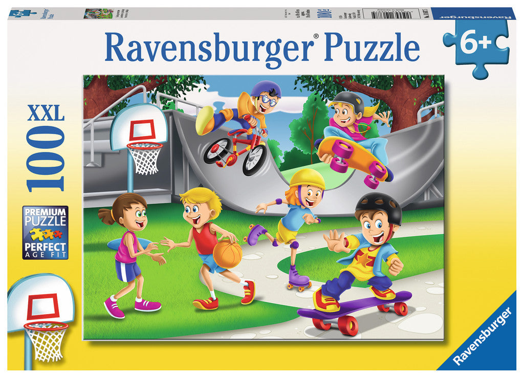 Ravensburger Children's Puzzles 100 pc Puzzles - Skateboarding Adventure 10687