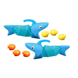 Melissa & Doug Sunny Patch Spark Shark Fish Hunt Pool Game With 2 Nets and 6 Fish to Catch