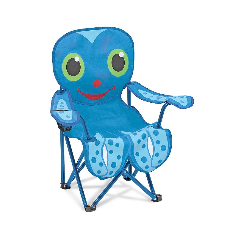 Melissa & Doug Sunny Patch Flex Octopus Folding Beach Chair with Carrying Case
