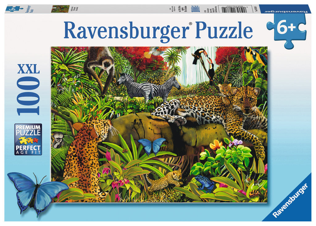 Ravensburger Children's Puzzles 100 pc Puzzles - Wild Jungle 10781