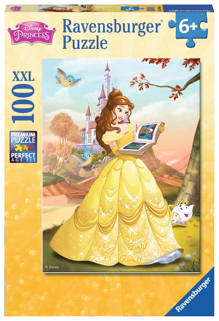 Ravensburger Princess™ Belle Reads a Fairy Tale (100 pc XXL Puzzle) 10888