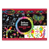 Melissa and Doug Kids Toy, Deluxe Combo Scratch Art Set