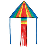 Melissa & Doug Rainbow Rocket Delta Kite (39-Inch Wingspan)