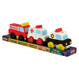 Melissa & Doug Stacking Emergency Vehicles