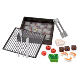 Melissa & Doug Wooden Grill Slice and Sort Play Set (18 pcs)