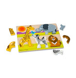 Melissa & Doug Safari Wooden Chunky Jigsaw Puzzle (20 pcs)