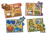 Melissa & Doug Animals Mini-Puzzle Pack