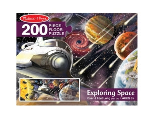Melissa & Doug Exploring Space Jumbo Jigsaw Floor Puzzle 200pc