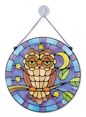 Melissa & Doug Stained Glass - Owl