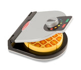 Toddler Melissa & Doug 'Press & Serve' Wooden Waffle Set