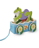 Melissa & Doug First Play Friendly Frogs Wooden Pull Toy