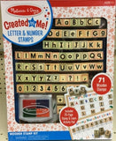 Melissa & Doug Created By Me! Letter & Number Stamps