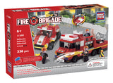 Brictek Fire Engine & Road Car With Sound & Light 11309