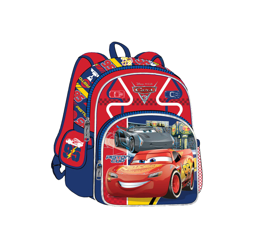 Disney Cars 3- Cars 3 Road Signs 3D 12" Backpack