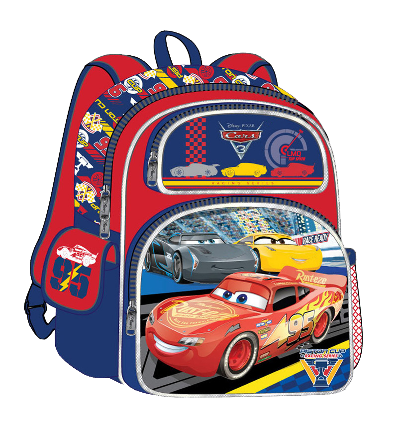 Disney Cars 3- Cars 3 Road Signs 3D 16" Backpack
