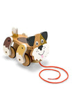 Melissa & Doug Playful Puppy Wooden Pull Toy for Beginner Walkers