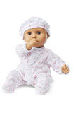 Melissa & Doug Mine to Love Mariana 12-Inch Poseable Baby Doll With Romper and Hat
