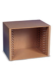 Melissa & Doug Natural Wood Puzzle Storage Case (Holds 12 Puzzles)
